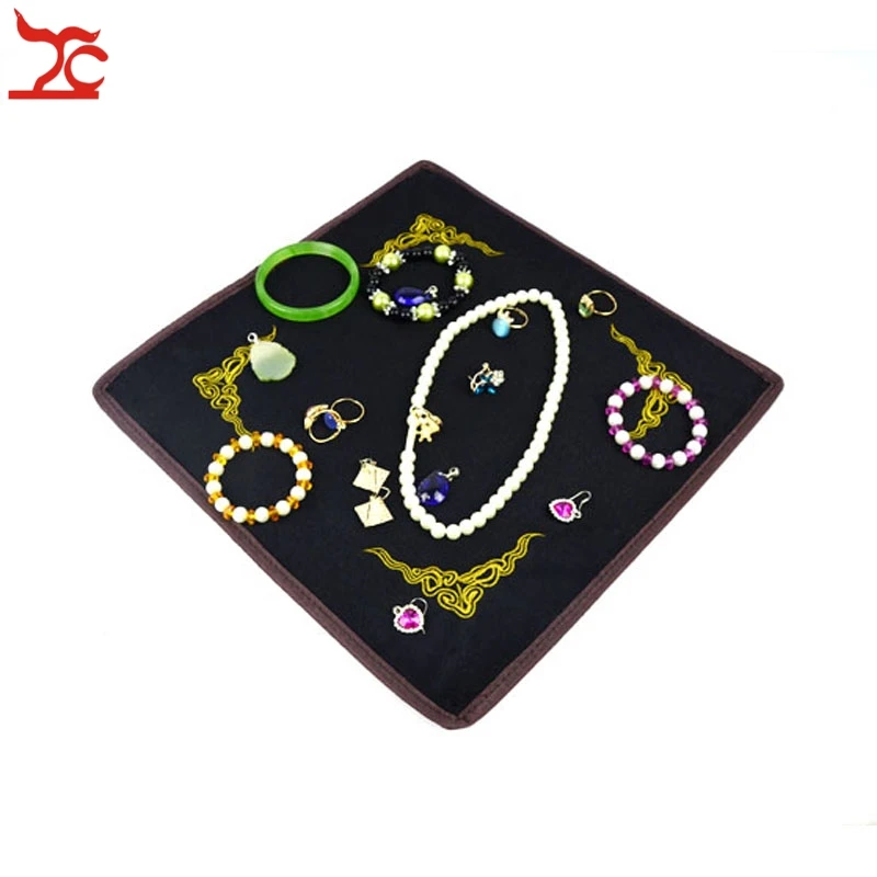 Free Shipping Big Sell Jewelry Display Pad Square 30*30cm Black And