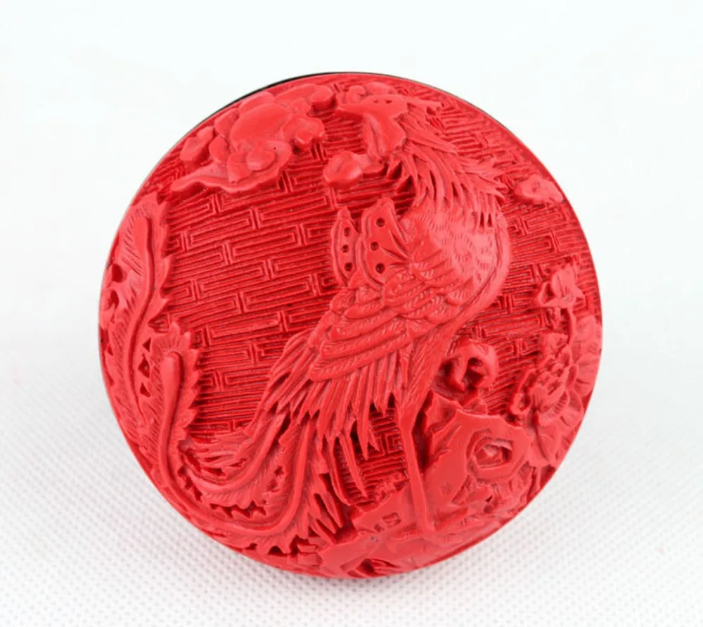 

New Chinese Handmade Classic Carved Lacquerware Phoenix Jewelry & Gift Boxes