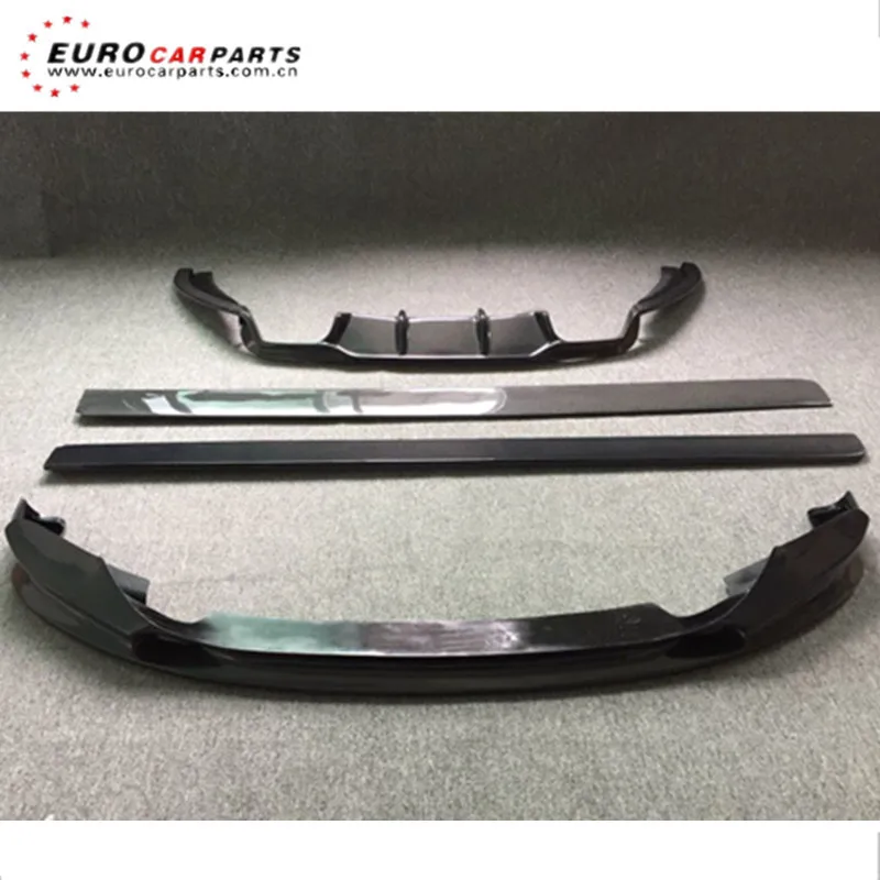 

Carbon fiber F15 X5 3D style body kit rear diffuser front lip and side skirts fit for F15 X5