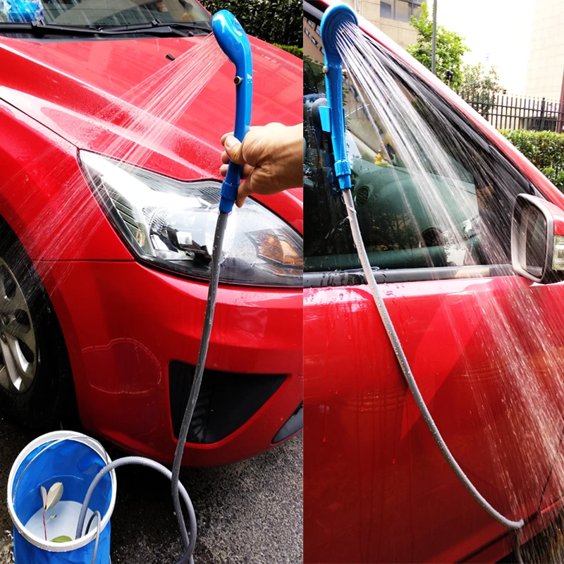 12V Car Washer portable Camping Shower set USB car shower