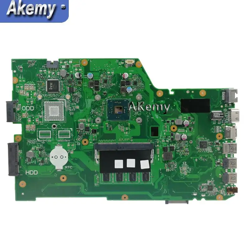 Najtaniej Akemy X751SA 4 rdzenie N3150 CPU 4GB RAM Laptop płyta główna do asusa X751S X751SJ X751SV płyta główna testowane pracy