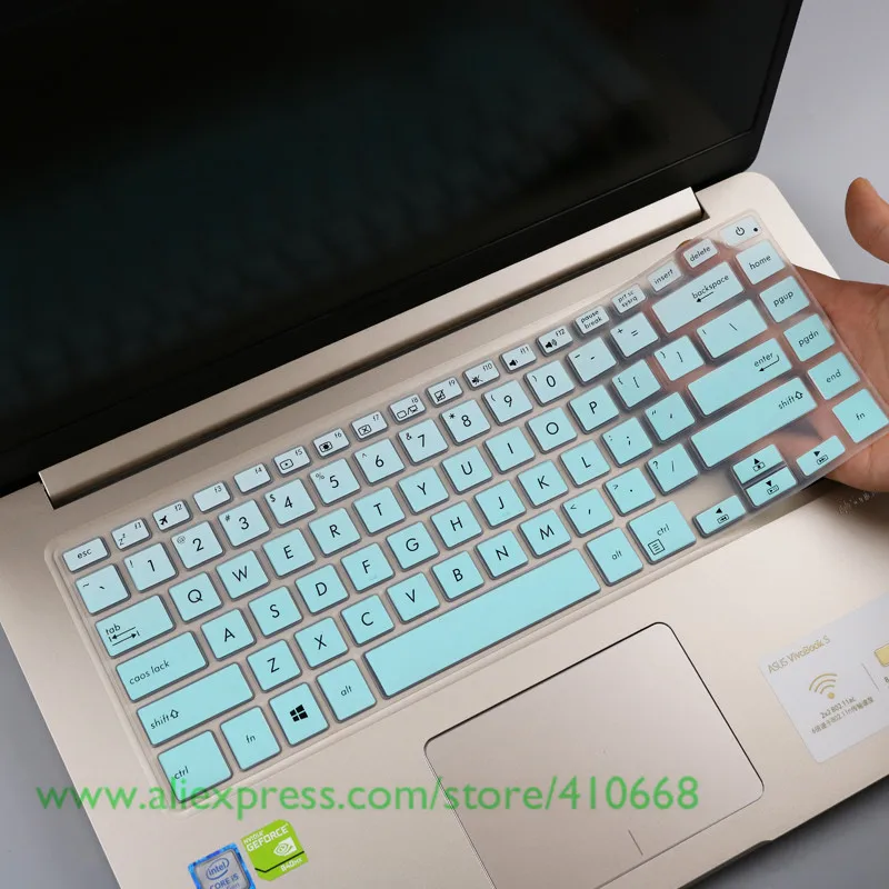

15.6 inch Silicone Keyboard protector skin Cover guard For Asus vivobook S15 Pro 15 S5100UQ7200 S5100UA S5100 S5100UQ U5100UQ