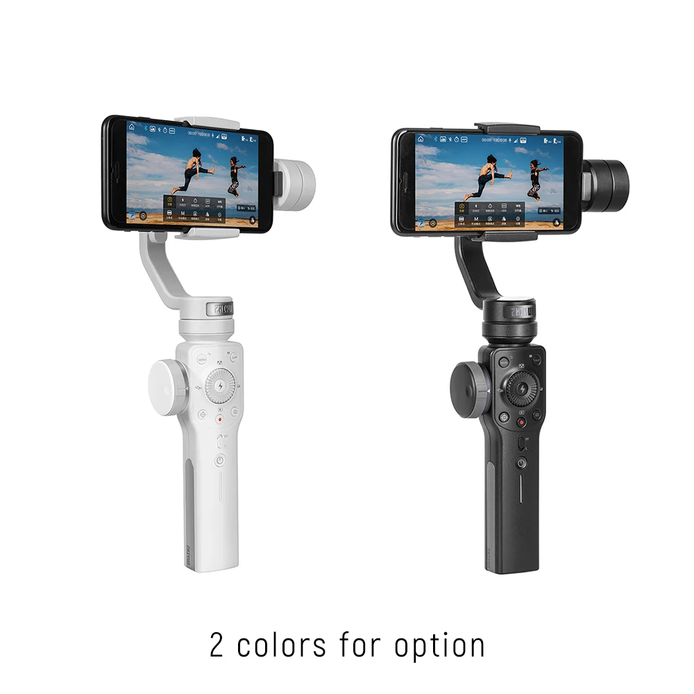 Zhiyun Smooth 4 3-осевой Ручной Стабилизатор на шарнирном замке для смартфона фокусировки камеры для iPhone X 8 7 6 Plus для samsung Galaxy S9+ S9 S8+ S8