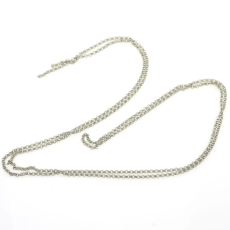 2.4mm stainless steel rola Chains untuk 