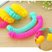 Модные 8 шт./компл. бигуди для волос мягкие женские пластиковые волосы для укладки роликовые волосы Бенди бигуди спиральные бигуди DIY салонный инструмент