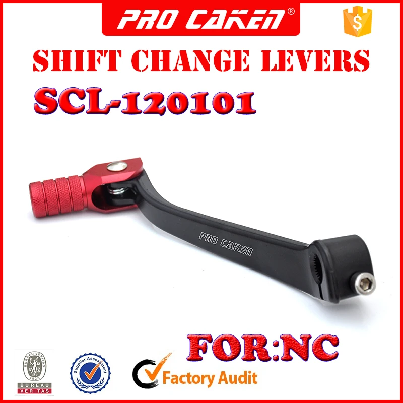 

CNC Dirt Bike Offroad motorcycle forward controls Gear Shift gear Forged Lever for zongshen nc250 250cc