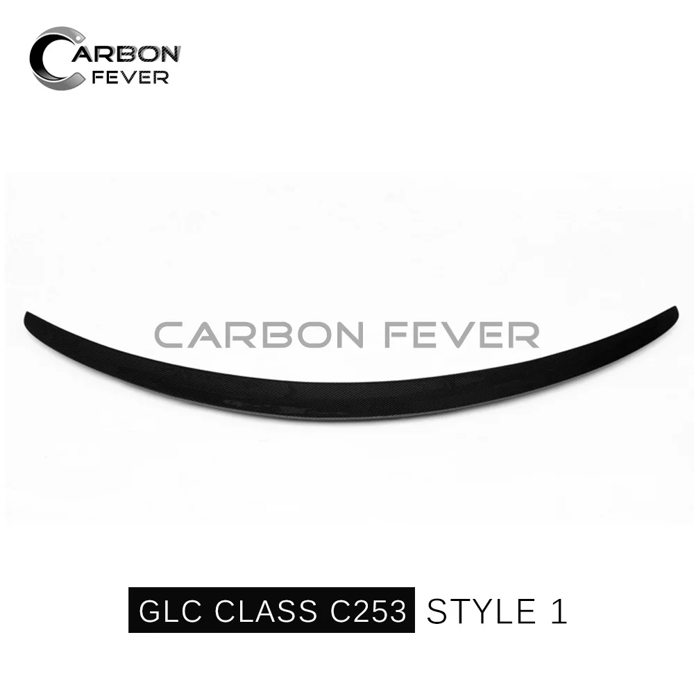 Для Mercedes C253 карбоновый спойлер заднего багажника, крыла GLC класс купе GLC250 GLC300