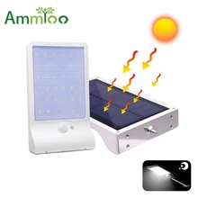 Светодиодный солнечный свет открытый сад безопасности светодиодный солнечные Панель светильник Настенный лампада движения PIR Сенсор Водонепроницаемый IP65 украшения