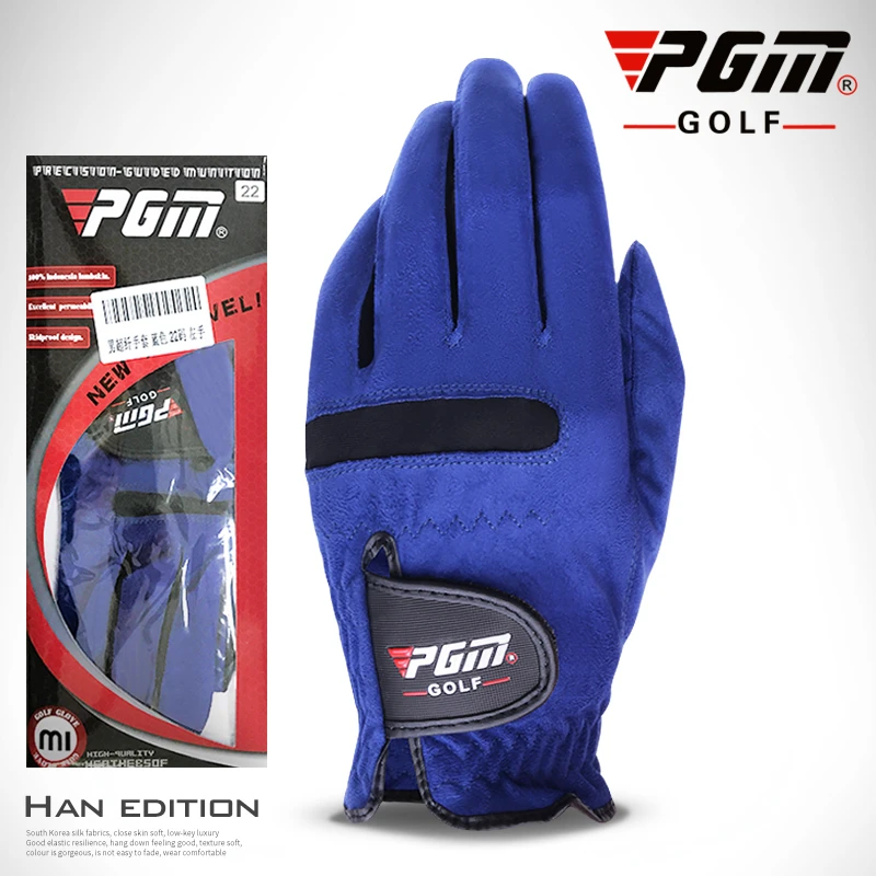 PGM Brand New Golf Sport Gloves Blue Left and Right Hand Men's Super