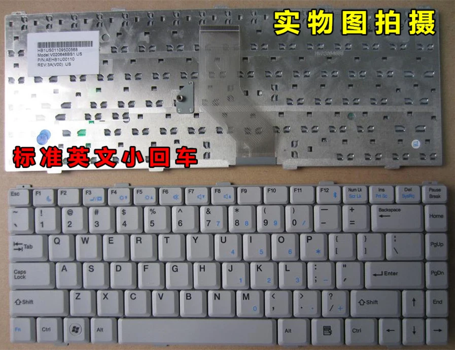 

News notebook laptop keyboard for NEC VERSA E6300 E6500 US layout