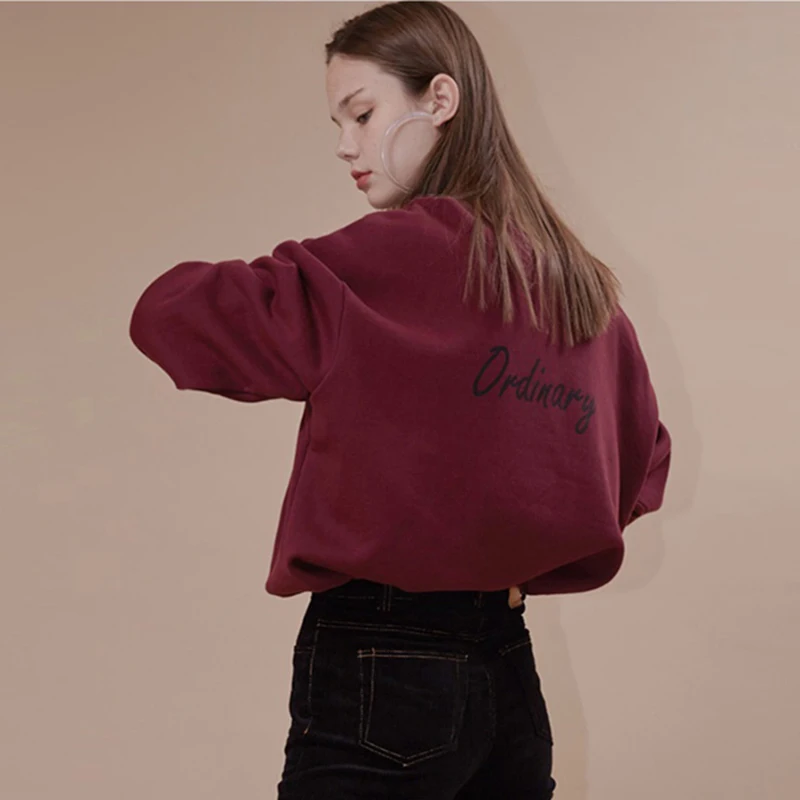 Kissmilk Plus Size 2018 New Women Autumn Pullovers Turtleneck Drop Shoulder Loose Letter Print Casual Long Sleeve Sweatshirts Kissmilk Plus Size 2018 New Women Autumn Pullovers Turtleneck Drop Shoulder Loose Letter Print Casual Long Sleeve Sweatshirts