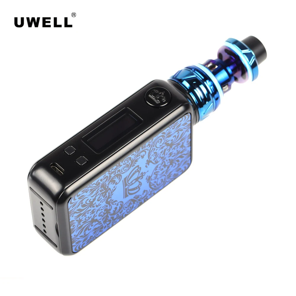 Оригинальный Uwell Crown 4 с 2 мл вейп баком атомайзер Mod без 18650 электронная сигарета