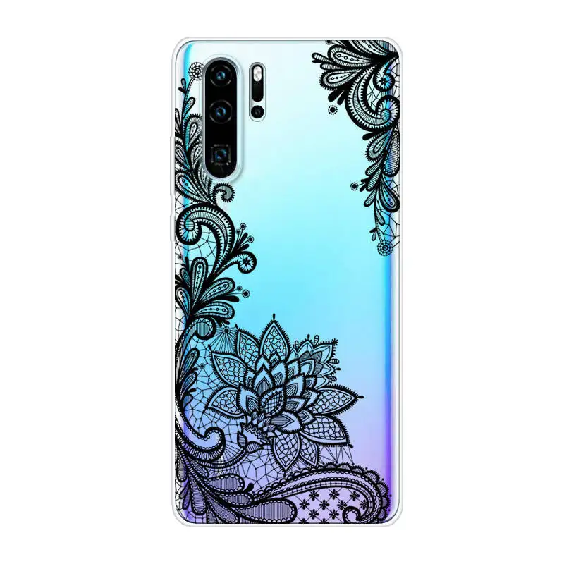 Case Huawei P30 Pro Phone Case Huawei P30Pro Cover Huawei P30 Pro VOG-L29 ELE-L29 P 30 Lite Case Silicone Soft TPU Back Cover