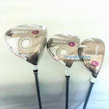 Новые cooyute Для женщин гольфовая клюшка "Вуд" Maruman челнок клюшки для гольфа драйвер 3 дерева 5U гибриды клюшки для гольфа графитный вал L ручка клюшки для гольфа