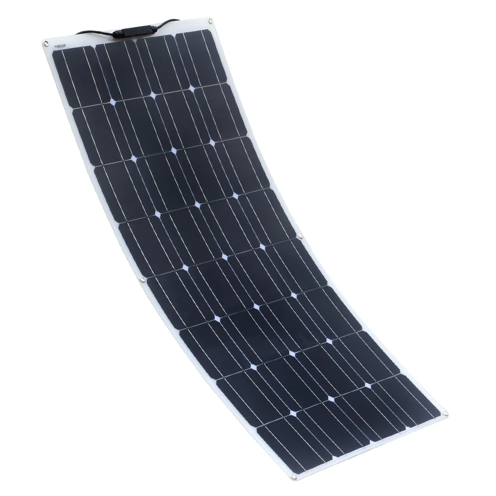 Boguang 8 шт. 100 Вт монокристаллическая полугибкая солнечная панель 800 Вт комплекты ячеек для дома кемпинга RV яхты автомобиля крыша стены 800 Вт