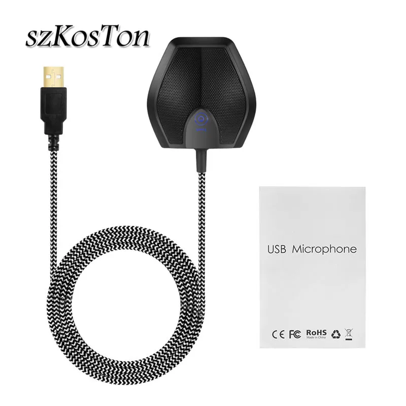 

 Desktop Conference USB Condenser Microphone for Computer mikrofon Studio Microphone Karaoke Laptop Mic