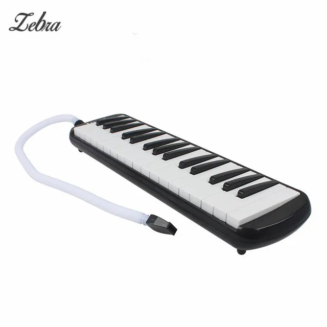 Zebra 32 Keys Melodica Harmonica Electronic Keyboard Mouth