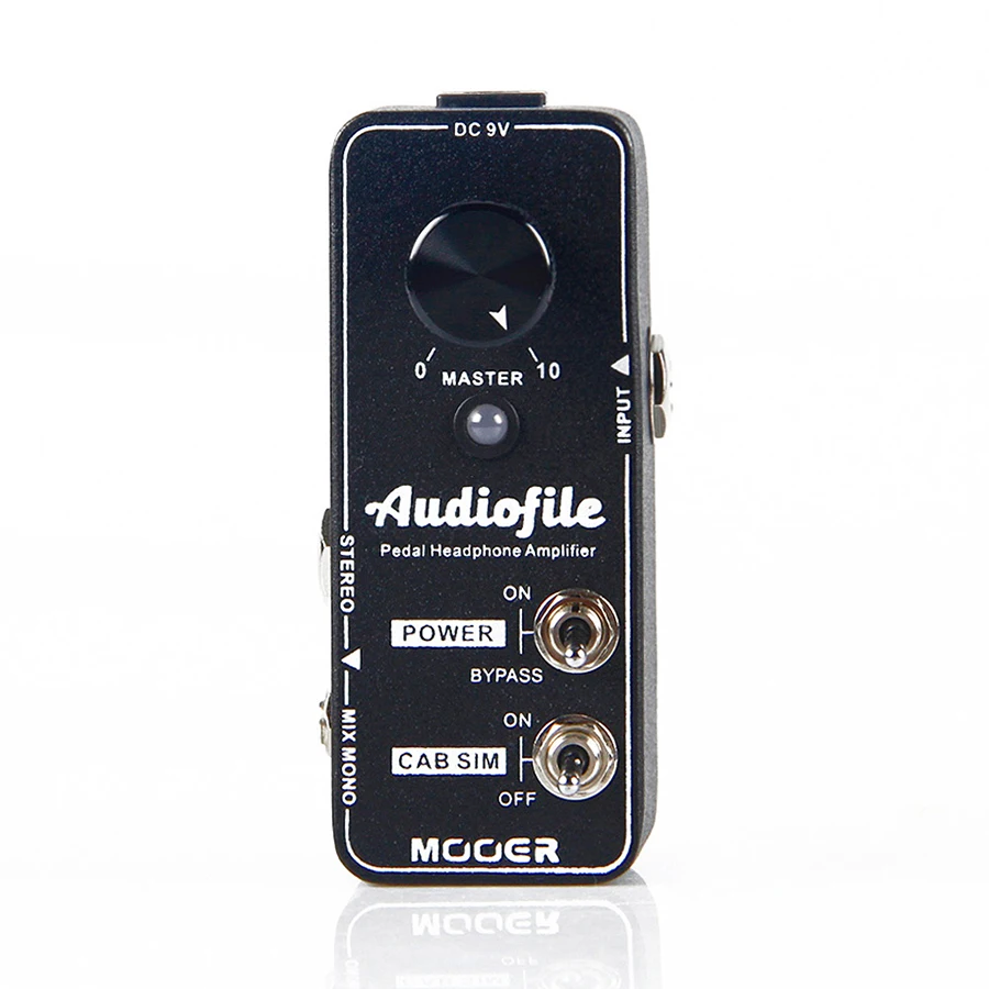 MOOER Audiofile Pedal Headphone Amplifier hifi quality pedalboard