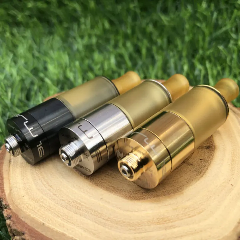 Dvarw mini MTL 16 мм RTA обслуживаемый бак атомайзер 316SS одна катушка 2 мл DIY vs DL