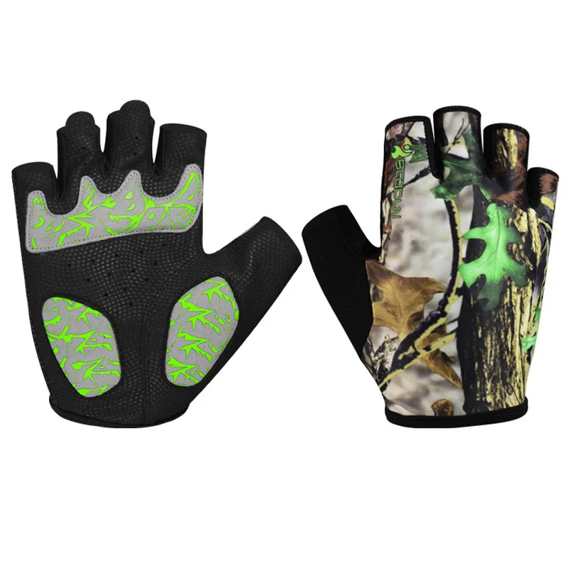 Велосипедные перчатки дышащие уличные горные велосипедные специальные перчатки спортивные перчатки для мужчин и женщин 3 цвета камуфляж