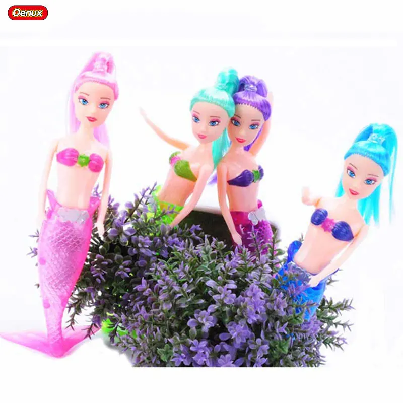 

Oenux 20cm Unique Ariel Princess LED Light Mermaid Doll Toy Fashion Girl's Swimming Mermaid Dolls Toys For Girls Birthday Gift