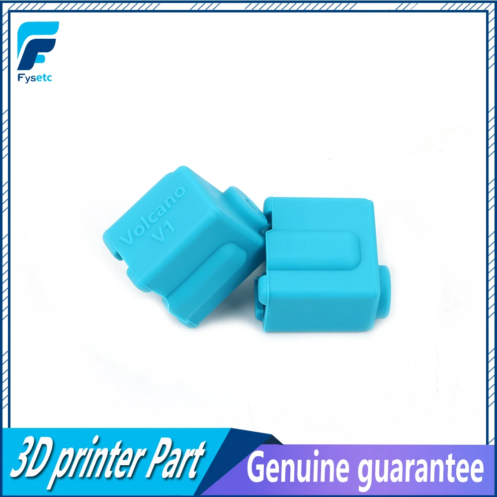 

Volcano V1 Silicone Sock Blue Volcano Heated Block J-head Hotend Bowden/Direct Extruder Block Cover 3D Printer Part