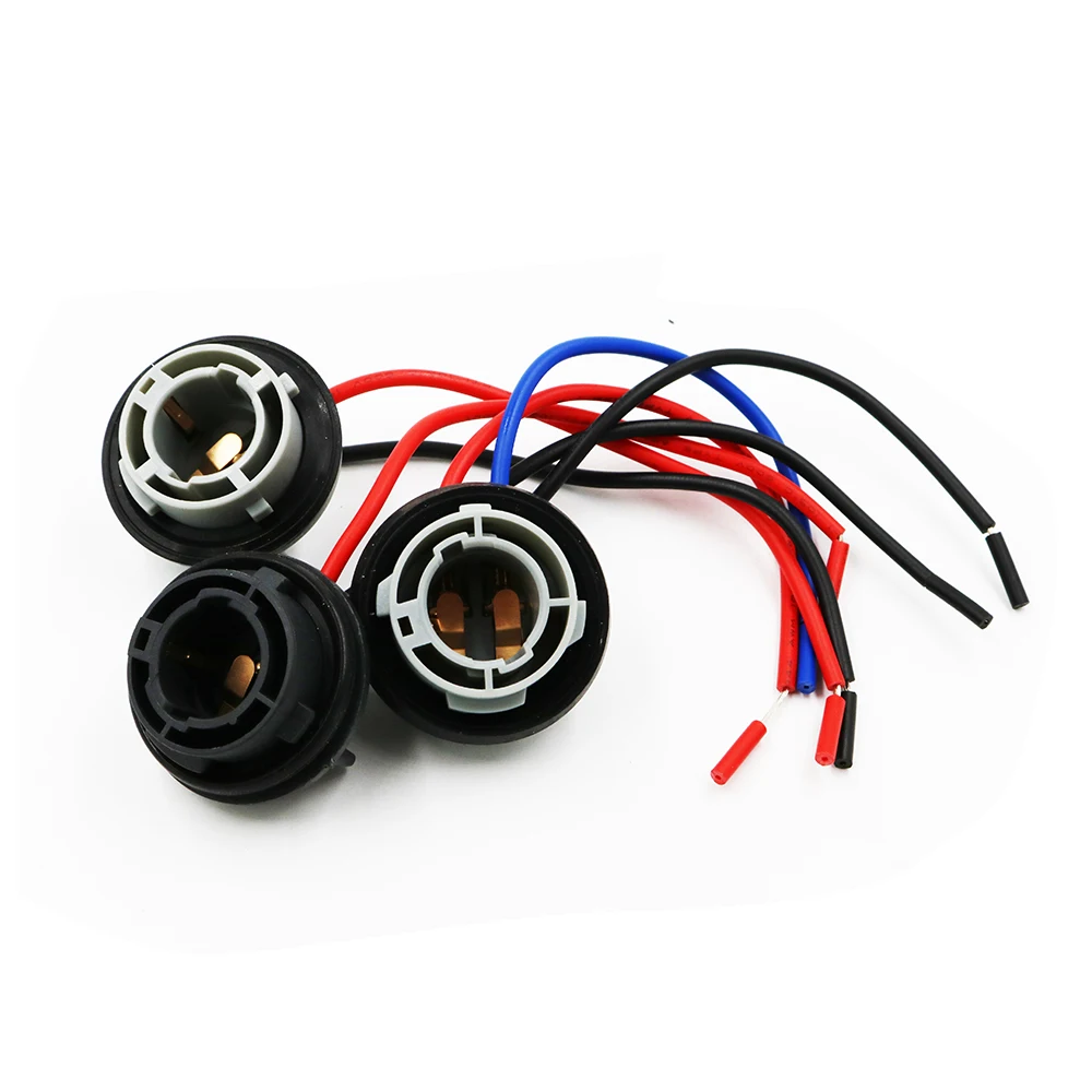 YSY 1156 7506 P21W BA15S BAU15S 1157 BAY15D розетка для Светодиодный ных ламп женский держатель