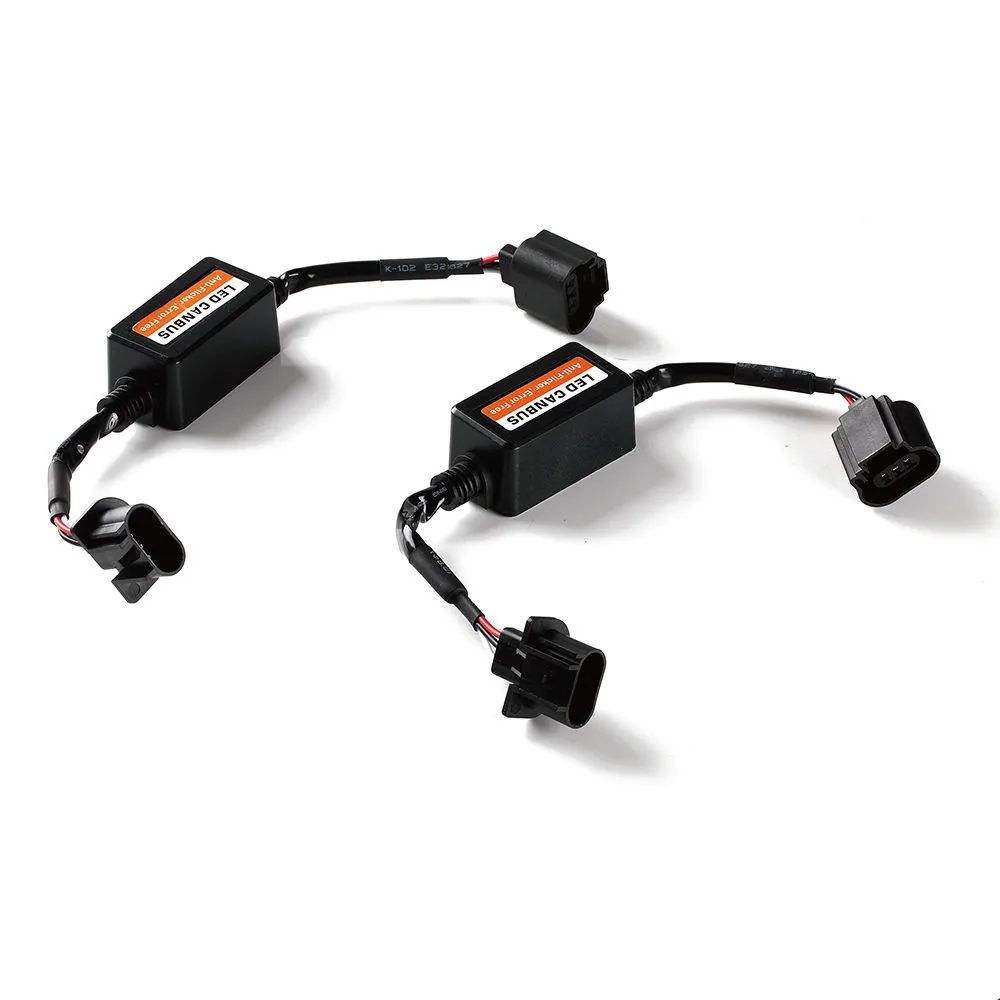 

Free shipping 2x H13 LED Headlight Canbus Error Free Anti Flicker Resistor Canceller Decoder