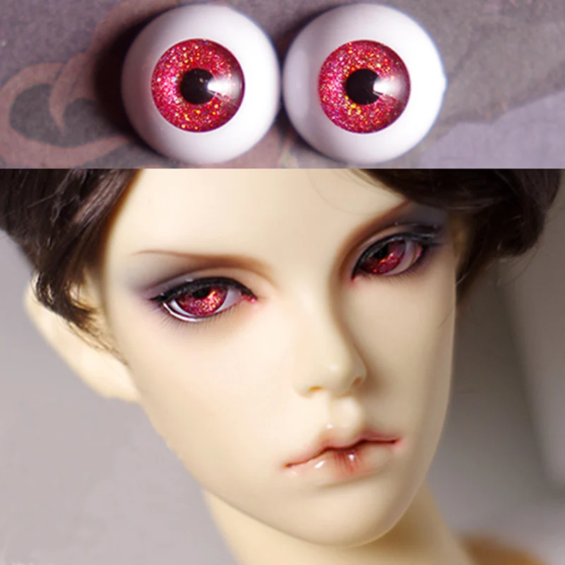 1 пара BJD кукла глазное яблоко звездное небо акриловые глаз для 1/3 1/4 1/6 SD 12 мм 14 16 20