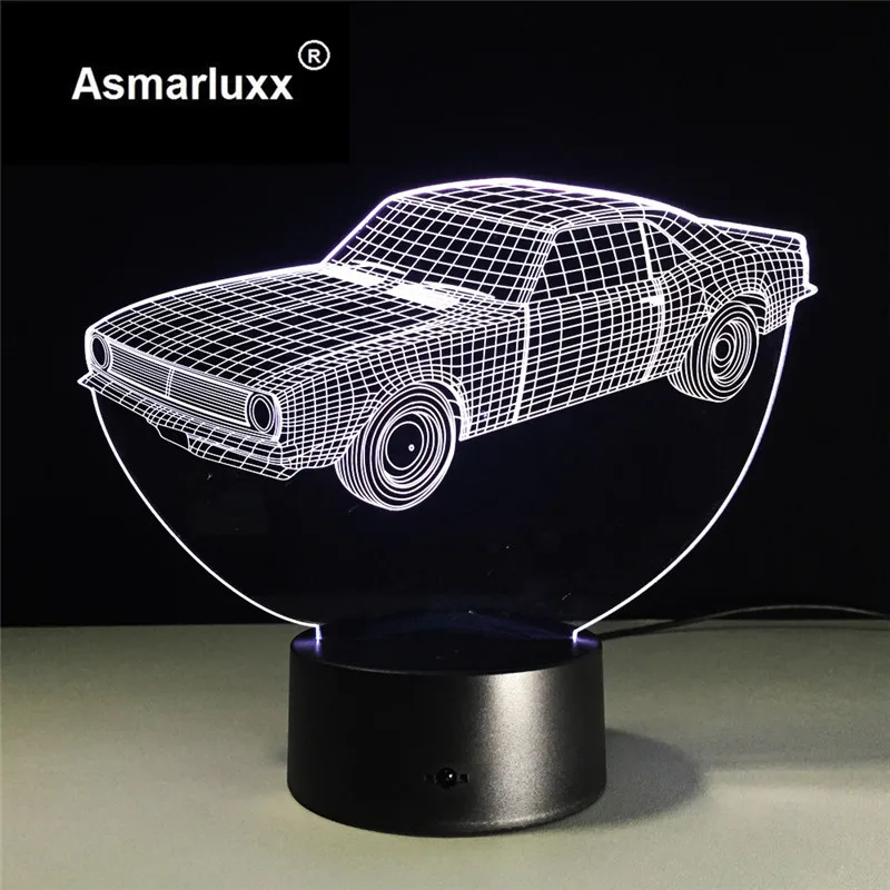Asmarluxx Car 3d led lamp0006