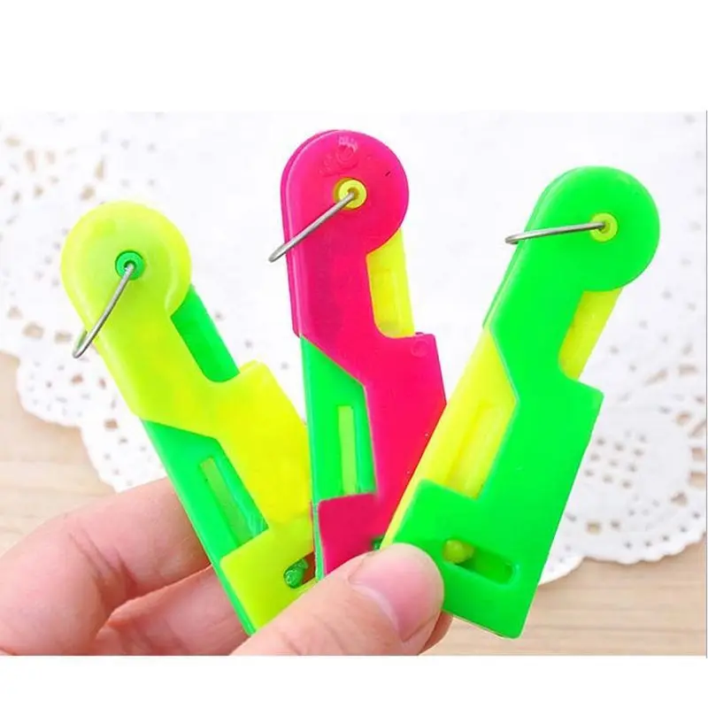 

Elderly Use Automatic Easy Sewing Needle Device Threader Thread Guide Tool