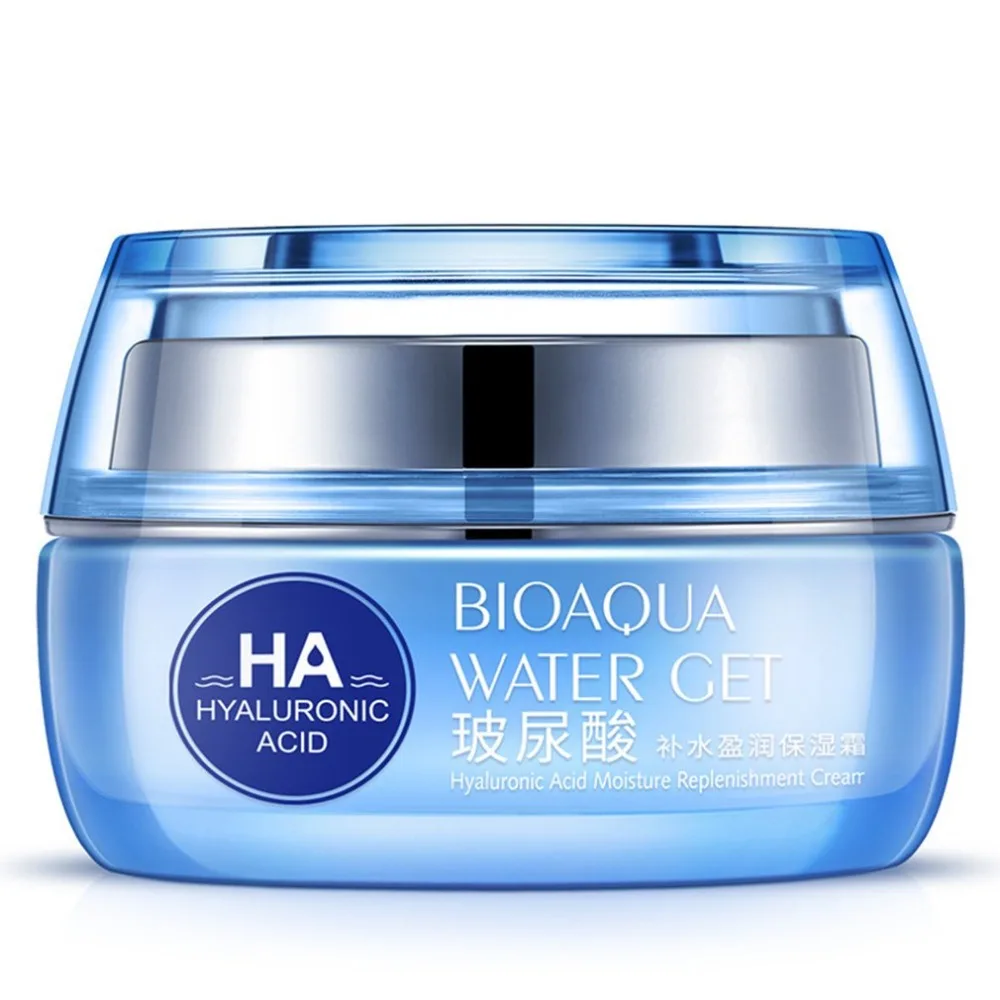 

50G Natural Hyaluronic Acid Face Cream Women Moisturizing Water Replenishment Whitening Anti-Aging Cream
