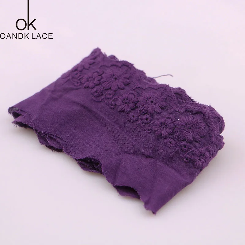 

6 CM Lace Accessories Cloth Material 3 YARD Lace Cotton DIY Decoration Material Cord Lace Fabric