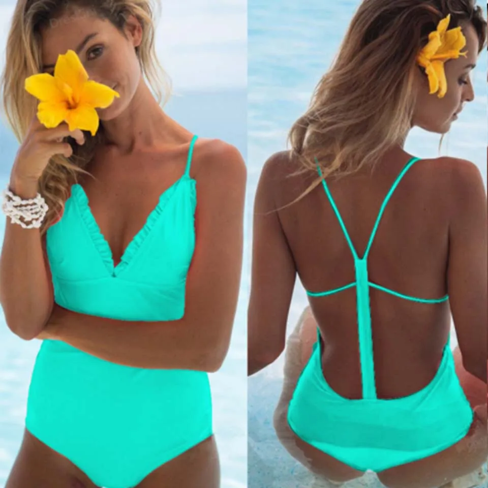 SAMEGAME 2019 Sexy One Piece Swimsuit Women Swimwear Bodysuit Bandage Cut Out Monokini Swimsuit Beach Wear Bathing Suit SAMEGAME 2019 Sexy One Piece Swimsuit Women Swimwear Bodysuit Bandage Cut Out Monokini Swimsuit Beach Wear Bathing Suit