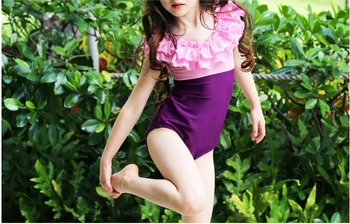

Baby Girl Sweet Swimwear Summer Beach Clothings Swimwear one Pcs Swimming Clothes