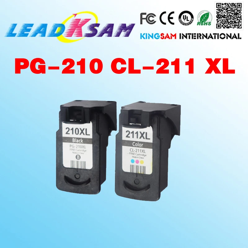 Чернильный картридж PG210 CL211 совместимый с женскими фотографиями PG210XL CL211XL PIXMA IP2700