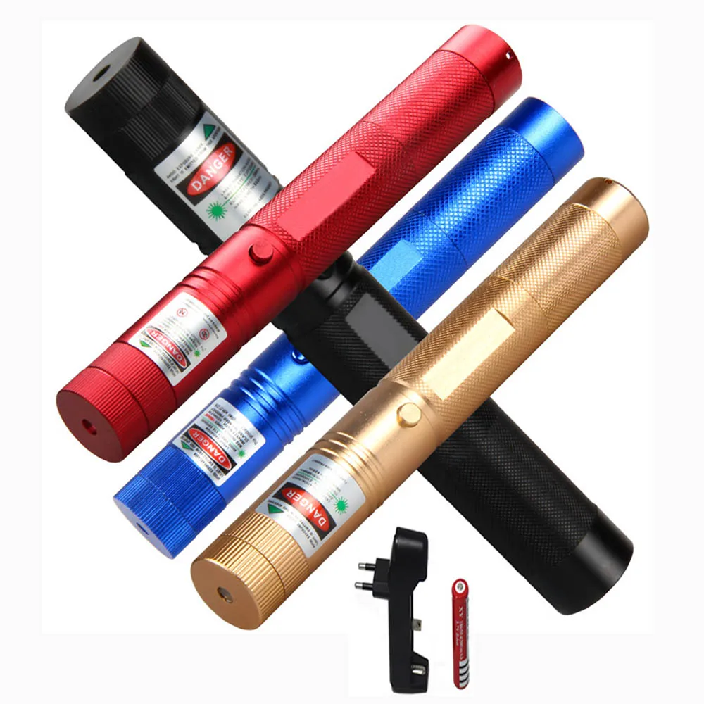 

Green Laser Pen lazer Pointer SD Laser Sight Adjustable Focus Burning Laser Flashlight Tactics Military Accessories