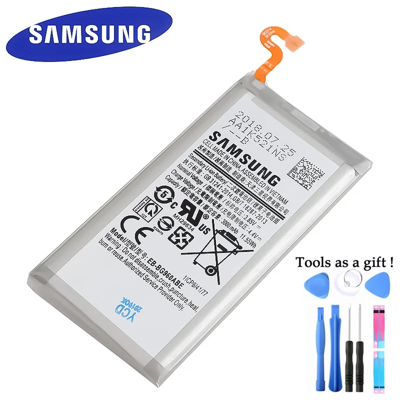 Оригинальный аккумулятор для Samsung GALAXY S9 G9600 EB-BG960ABE EBBG960ABE G960F SM-G960 3000 мА · ч |