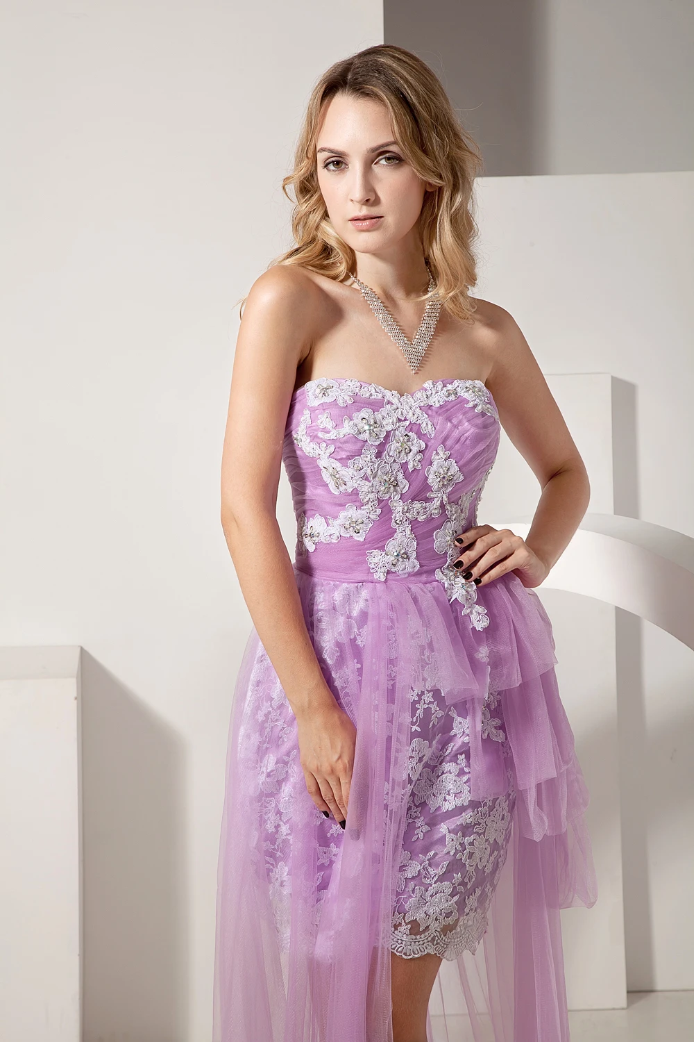 Красивое кружевное коктейльное платье с аппликацией Emily, фатиновое короткое платье для выпускного вечера, вечернее торжественное платье, платье de soiree