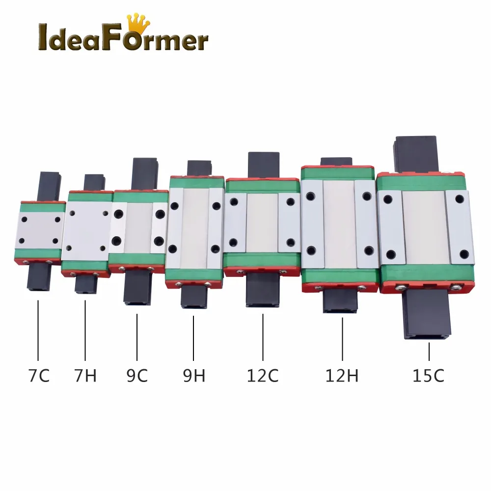 

3D Printer MGN7H 7C 9H 9C 12H 12C 15H 15C linear guide For CNC DIY match use with linear bearing sliding block