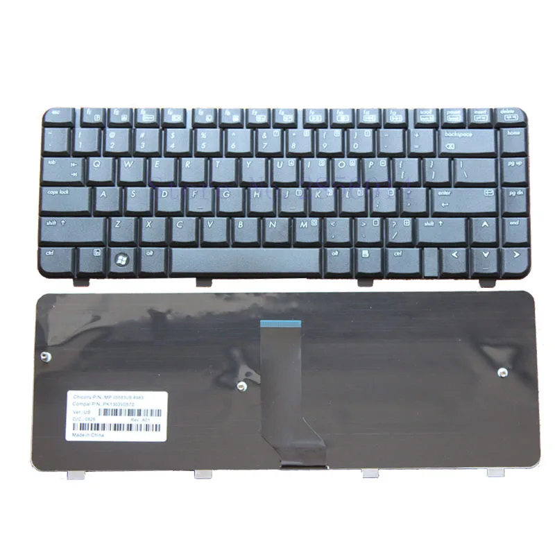 Клавиатура для ноутбука HP CQ40 CQ41 CQ45 серии CQ40-324 CQ40-324LA 606AX 707TX 708TX 709TX 710TX английская