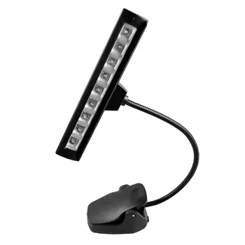 

Flexible Clip-on LED Light 9-LED Floodlight For Orchestra Piano Violin Music Stand