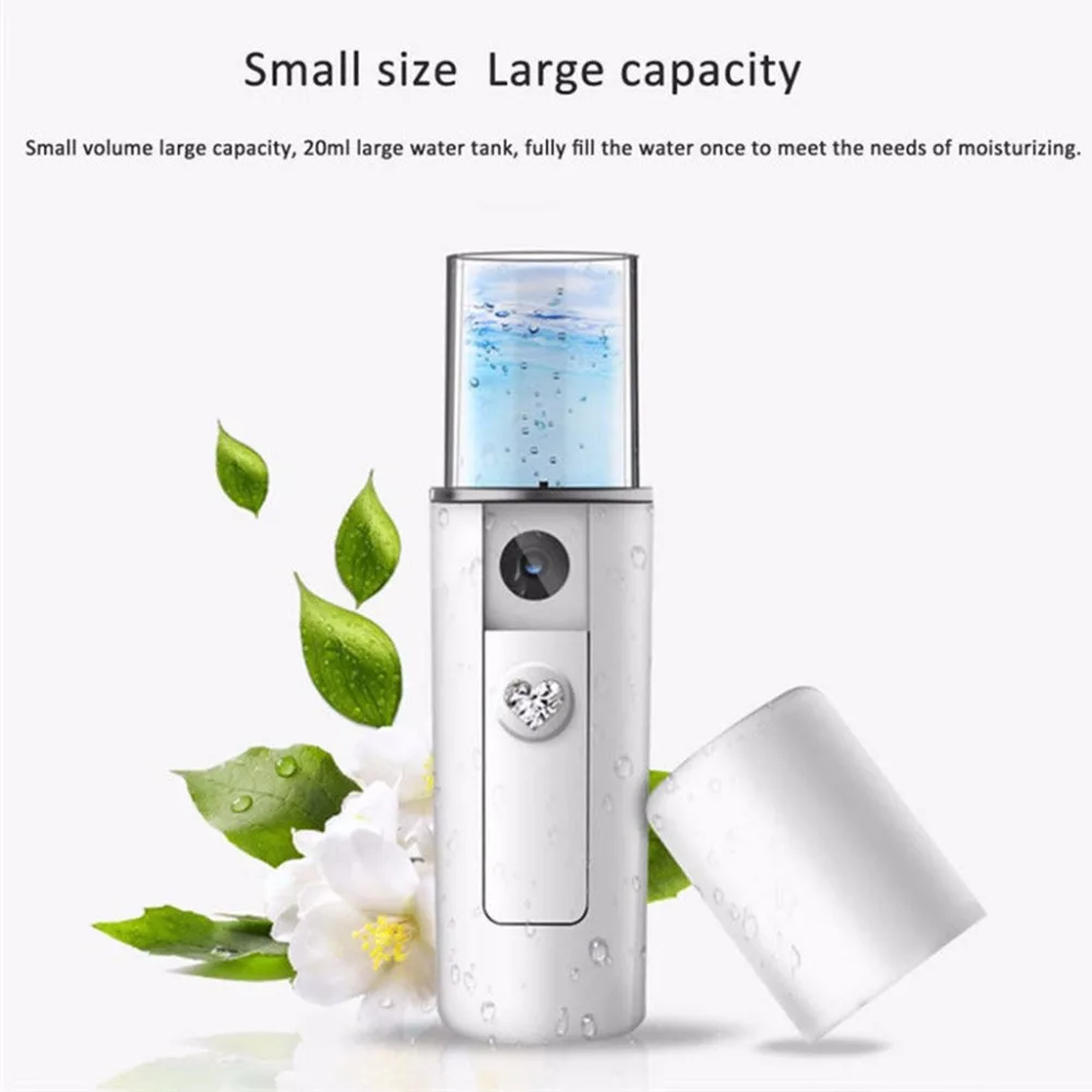 Portable Nano Mist Spray Atomization Mister Face Facial Moisturizing