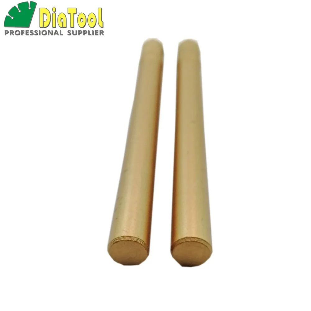 2pcs 10/20MM CNC Vaccum Brazed Diamond engraving bits router bits cylinder flat end end mill for marble granite natural stone