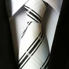 Qxy, Винтажный Мужской модный галстук, галстук из полиэфирного шелка, деловой галстук для мужчин, галстук в полоску, повседневный костюм с галстуком BB