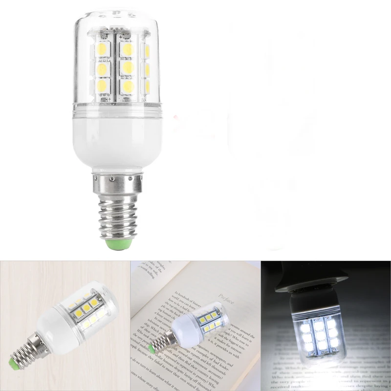 AC 220V E14 затемнения 7W 5050 SMD 36 светодиодный светильник лампочка прожектор в форме