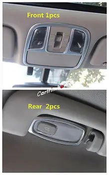 

Interior Front + Rear Reading Light Cover Trim 3pcs For Kia Sportage 2016 2017