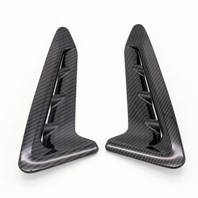 For BMW X3 G01 2018 ABS Plastic Side Wing Badges Emblem Vent Outlet Cover Trim 2pcs Car Styling