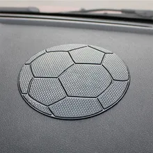 Автомобильные коврики креативный силиконовый материал Футбольный узор Двухсторонний Фиксированный гелевый коврик нескользящий клейкий коврик для автомобиля, нескользящий коврик