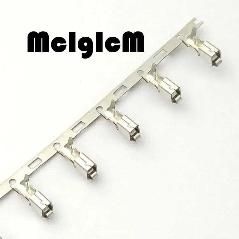 

100pcs Metal Jumper Wire Cable Terminal for Housing VH3.96 Female Male 3.96mm Connector for Multiple Pins vh3.96